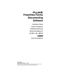 Thumbnail of document Guide - FVF-UG FlukeView Forms Software with Cable